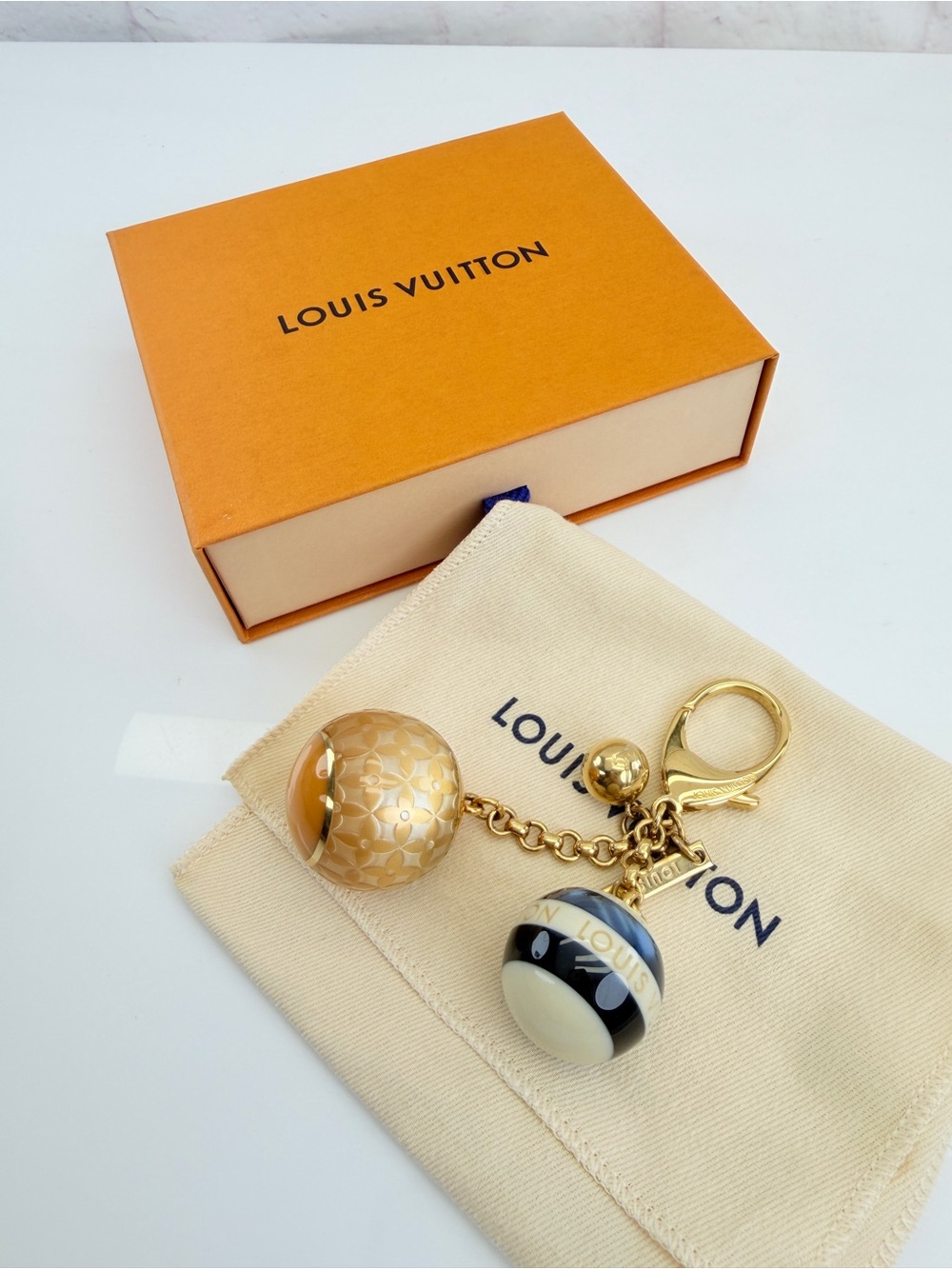 Louis Vuitton Mini Lin Croisette Bag Charm